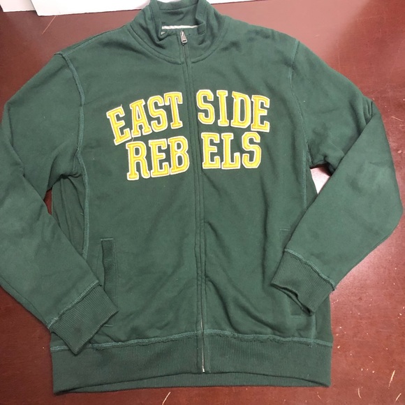 Old Navy Eastside Rebels Full Zip Hoodie Green - Picture 1 of 3